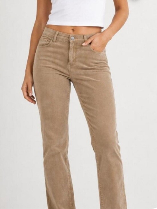 Levi's Pants - Levi's Women's Corduroy Bootcut Pants in Khaki ~ Size 10 Slender 526